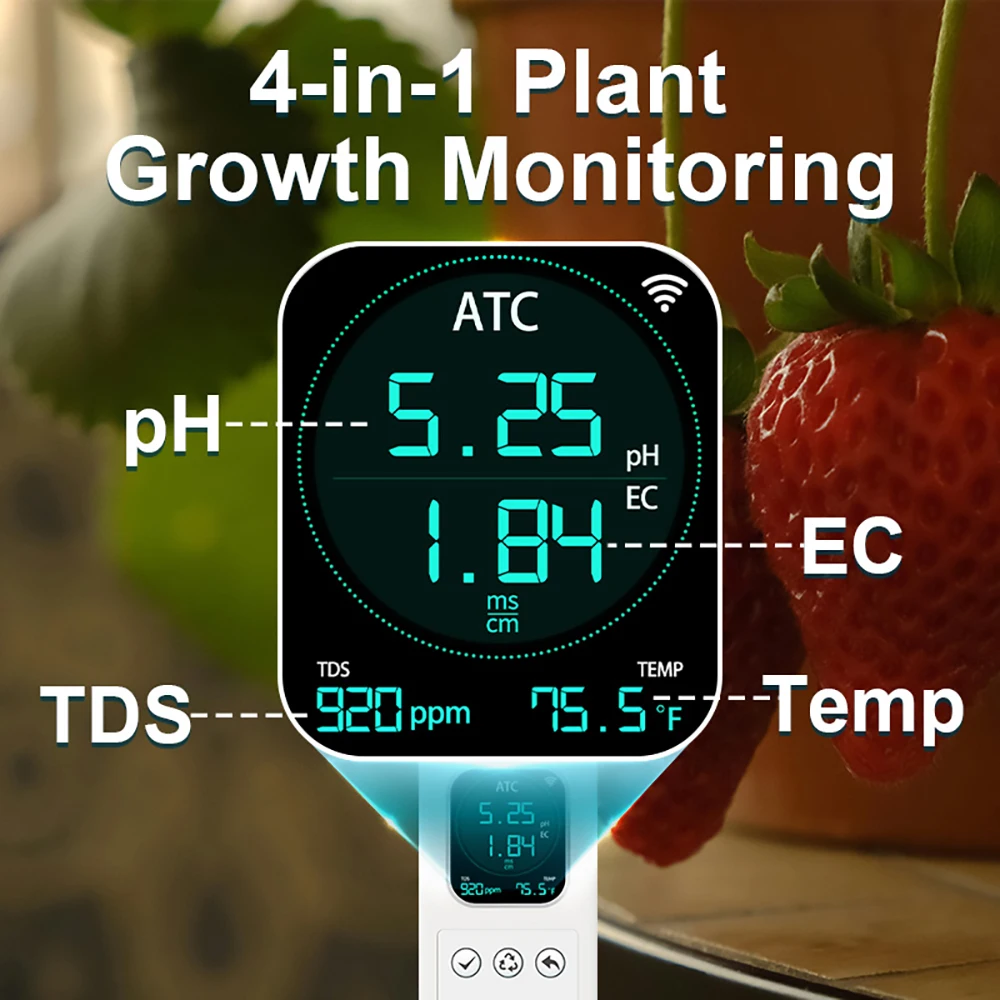 Kactoily 4-in-1 WiFiセンサー都市農業キッ - Urban Farming Urban Gardening のレビューと価格